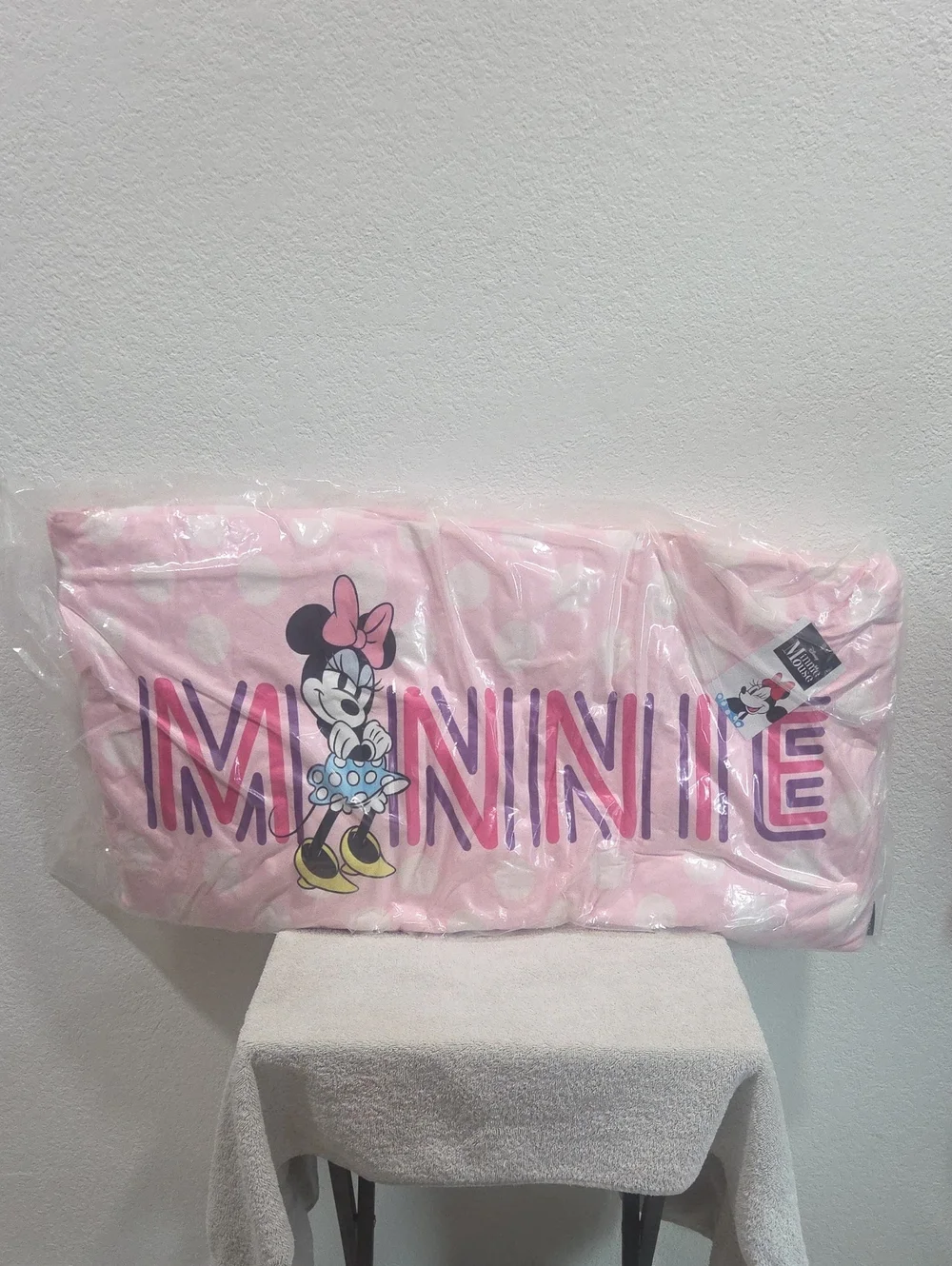 Minnie Mouse Pink Graphic Pillowcase Set